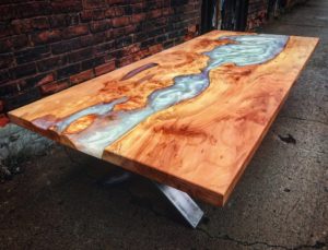 custom river table